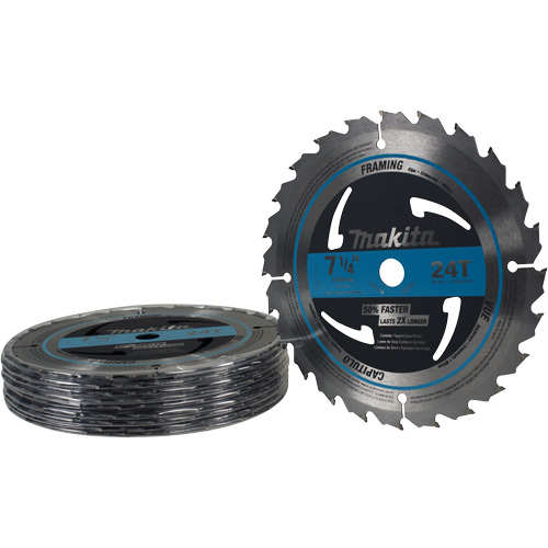 Carbide-Tipped Circular Framing Saw Blade, 7-1/4", 24 Teeth, Wood Use Nuna Depot Inc.