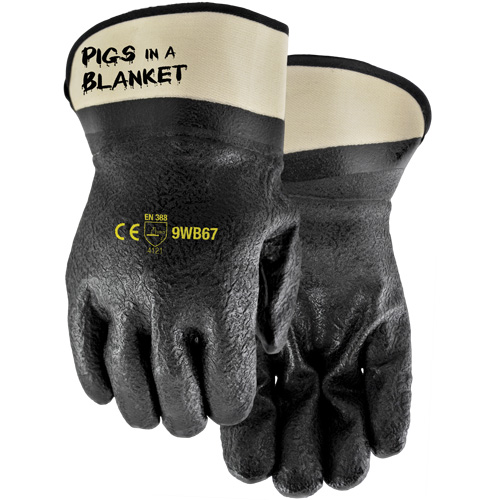 Gants enduits Pigs in a Blanket, Taille unique, R&ecirc;vetement PVC/Nitrile Nuna Depot Inc.