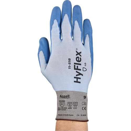 Gants Hy-Flex 11-518, Taille Petit/7, Calibre 18, Rev&ecirc;tement Polyur&eacute;thane, Enveloppe en Dyneema, ASTM ANSI niveau A2/EN 388 niveau B Nuna Depot Inc.