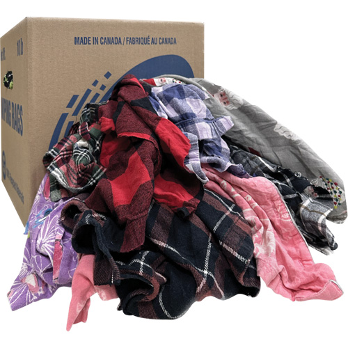 Chiffons d'essuyage, Flanelle, 10 lb Nuna Depot Inc.