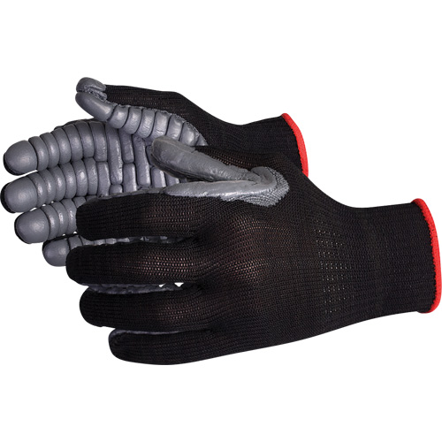 Gants antivibrations &agrave; doigts complets Vibrastop, Taille Grand, Paume Synth&eacute;tique Nuna Depot Inc.
