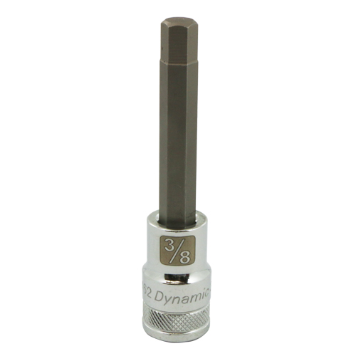 Longue douille &agrave; embout SAE, 3/8" x 3,94" lo, Prise 1/2" Nuna Depot Inc.