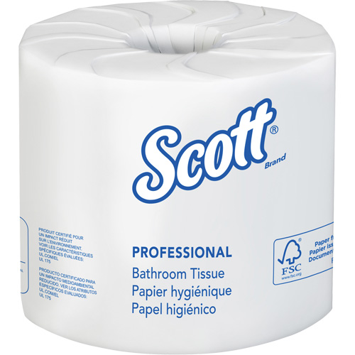Papier hygi&eacute;nique Scott Essential, 2 Pli, 506 Feuilles/Rouleu, Longueur 169', Blanc Nuna Depot Inc.