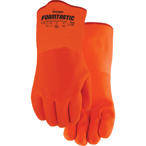 Foamtastic Gloves, One Size, PVC Coating, Foam Shell Nuna Depot Inc.