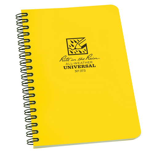 Side-Spiral Notebook, Soft Cover, Yellow, 64 Pages, 4-5/8" W x 7" L Nuna Depot Inc.