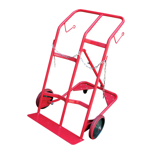 Cylinder Cart, Mold-on Rubber Wheels, 25-1/2"W x 7"L Base, 350 lbs. Nuna Depot Inc.