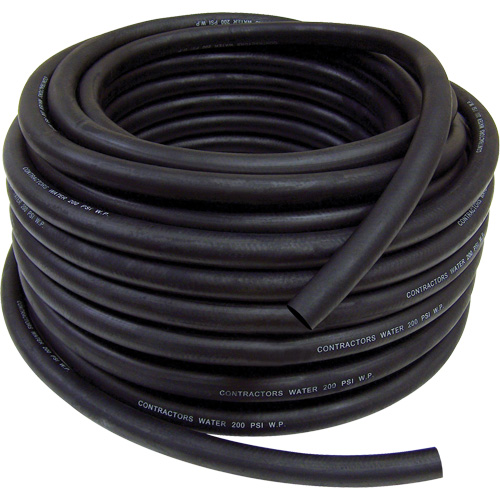 Boyau de jardin d'&eacute;vacuation de l'eau pour entrepreneur, Caoutchouc, 3/4" dia x 50' Nuna Depot Inc.