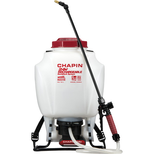Rechargeable Backpack Sprayer, 4 gal. (15 L) Nuna Depot Inc.