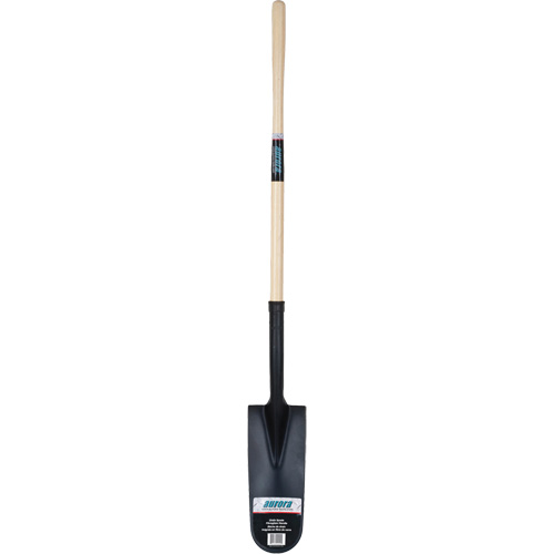 Pelle &agrave; drain, Acier durci, Lame 14" x 6", 46" lo, Manche Droit Nuna Depot Inc.