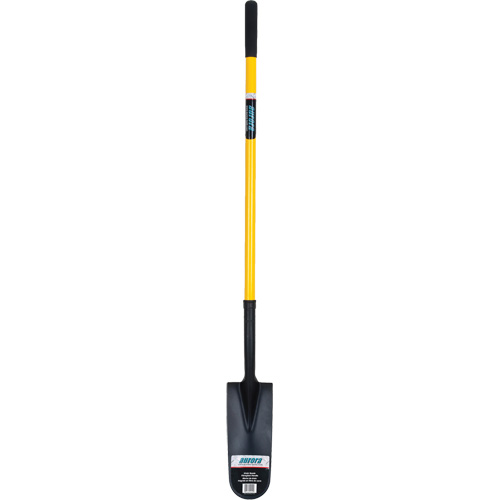 Drain Spade Shovel, Tempered Steel, 14" x 6" Blade, 46" L, Straight Handle Nuna Depot Inc.