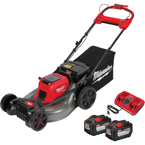M18 Fuel Self-Propelled Dual Battery Cordless Mower Kit, Self-Propelled Walk-Behind, Battery Powered, 21" Cutting Width Nuna Depot Inc.