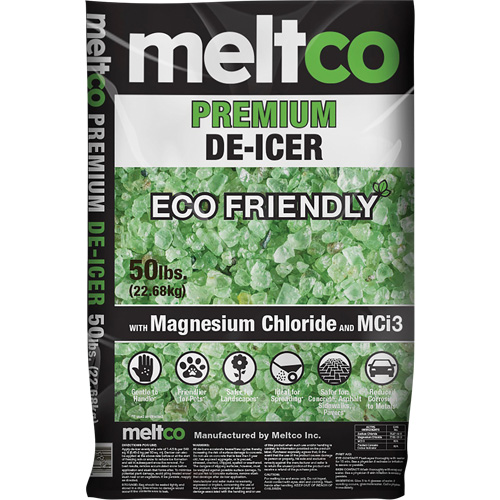D&eacute;givreur &eacute;cologique de premi&egrave;re qualit&eacute;, Sac, 50 lb (22,7 kg), Point de fonte -25°C (-15°F) Nuna Depot Inc.