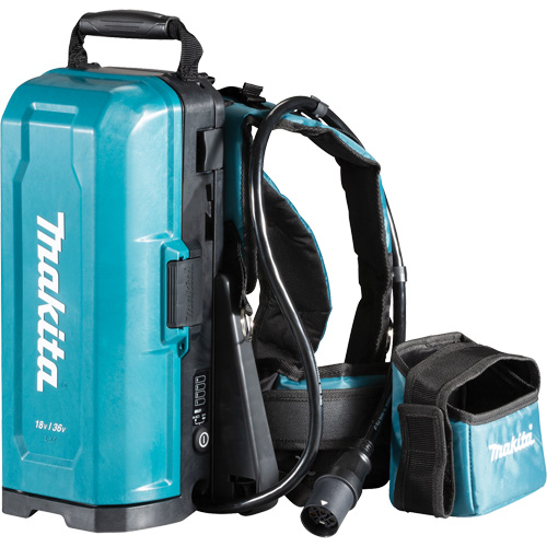 LXT&reg; & LXT&reg; X2 Portable Backpack Power Supply, 18 V/36 V, Lithium-Ion Nuna Depot Inc.