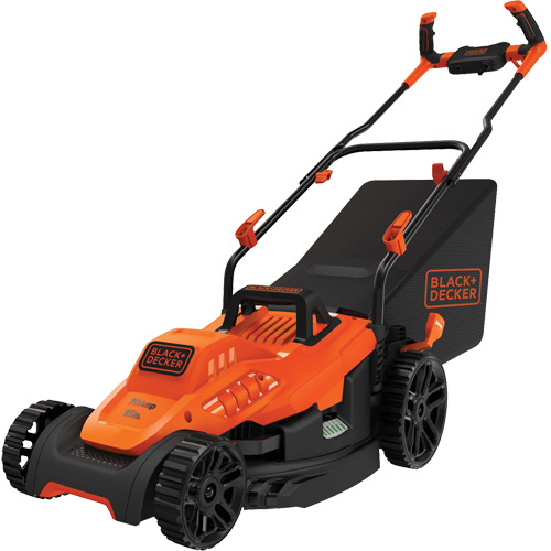 Tondeuse &agrave; gazon avec poign&eacute;e confortable, Pouss&eacute;e, &eacute;lectrique, Largeur de coupe 15" Nuna Depot Inc.
