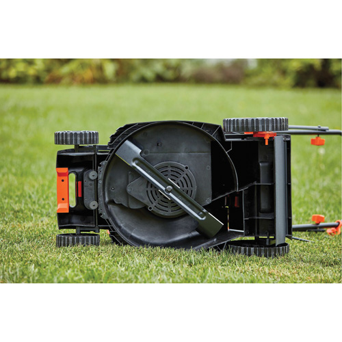 Tondeuse &agrave; gazon avec poign&eacute;e confortable, Pouss&eacute;e, &eacute;lectrique, Largeur de coupe 17" Nuna Depot Inc.