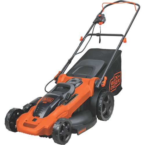 40V Max* Cordless Lawn Mower Kit, Push Walk-Behind, Battery Powered, 20" Cutting Width Nuna Depot Inc.