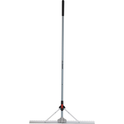 Landscaping Level Rake with Folding Head, Fibreglass Handle, 36" W, Aluminum Blade Nuna Depot Inc.