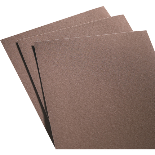 Papier abrasif en feuilles de tissu - Metalite K225, 9" x 11", Grain 40, Oxyde d'aluminium Nuna Depot Inc.