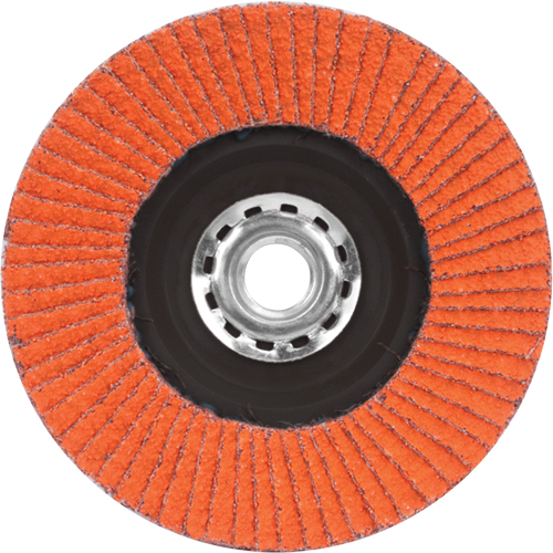 Flap Discs - Quick Trim SG Blaze R980P, 4-1/2" x 5/8"-11, Type 27, 40 Grit, Ceramic Nuna Depot Inc.