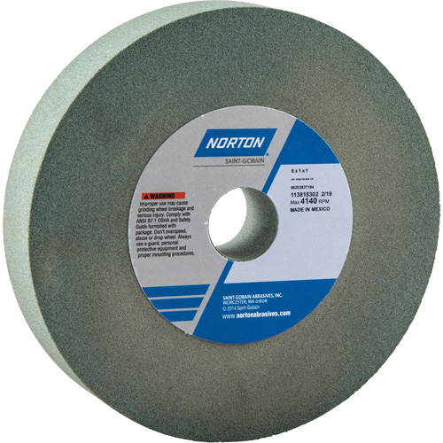 Meules pour rectifieuses d'&eacute;tabli - Meules Gemini, 6" x 1", Arbre de 1" Nuna Depot Inc.