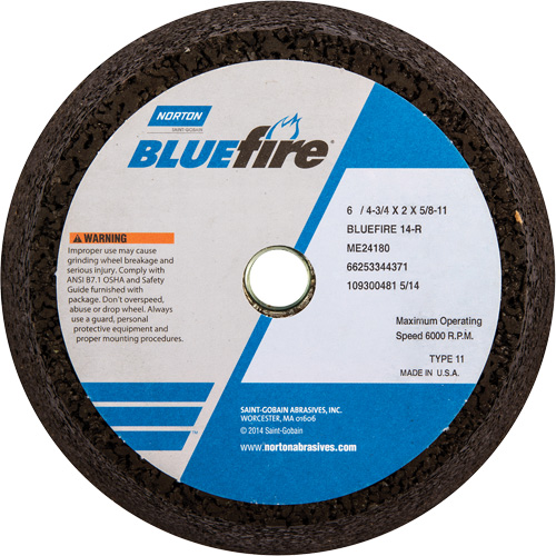 Disque &agrave; &eacute;barbage portatif non renforc&eacute; BlueFire Nuna Depot Inc.