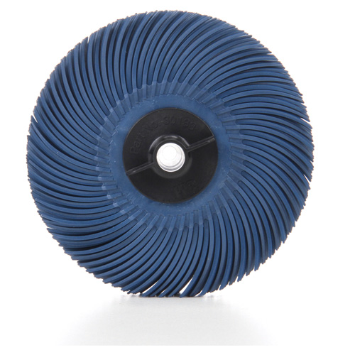 Scotch-Brite Radial Bristle Disc, Aluminum Oxide, 400 Grit, 3" Dia. Nuna Depot Inc.