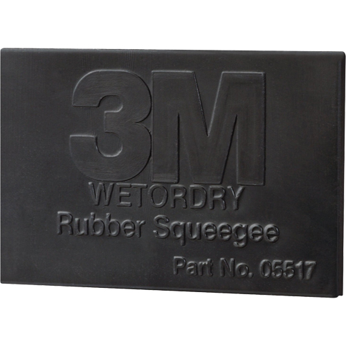 Raclette en caoutchouc Wetordry, 3", Caoutchouc Nuna Depot Inc.