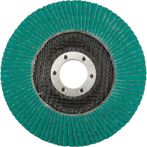 Disques &agrave; lamelles 577F, 4-1/2" x 7/8", Type 29, Grain 80, Zirconium Nuna Depot Inc.