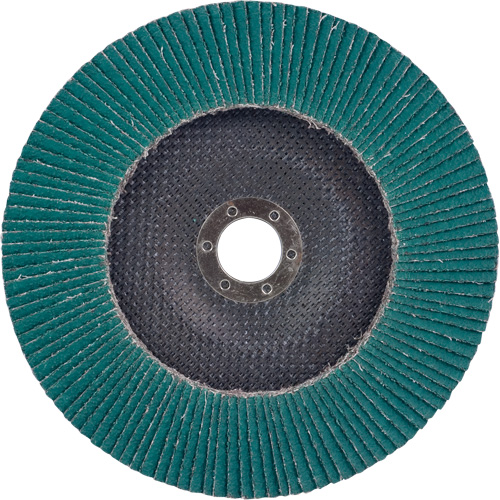 Flap Disc 577F, 7" x 5/8"-11, Type 27, 36 Grit, Zirconia Alumina Nuna Depot Inc.