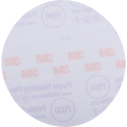 DISQUE FINITION MAUVE 6" HOOKIT GRN P800 50/BTE, 6" Dia., P800 Grit Nuna Depot Inc.