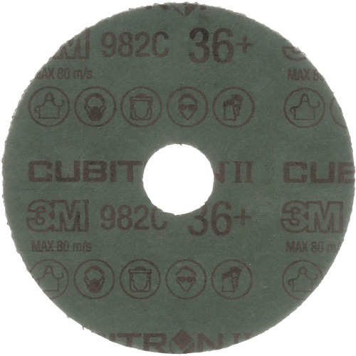 Cubitron II Fibre Disc, Ceramic, 36+, 6" Dia x 7/8" Arbor Nuna Depot Inc.