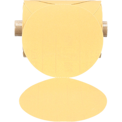 Disque abrasif dor&eacute; en rouleau de papier Stikit, 5" dia., Grain P180, Oxyde d'aluminium Nuna Depot Inc.