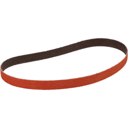 Cloth Belt, 1/2" W x 18" L, Ceramic, P120 Grit Nuna Depot Inc.