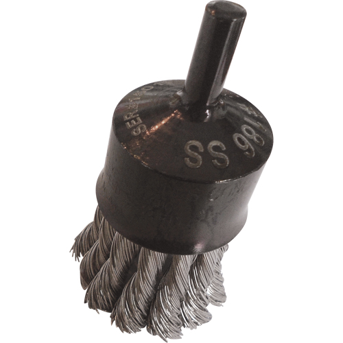 Brosses mont&eacute;es &agrave; fils nou&eacute;s, 1" dia., dia. Des fils 0,020", Tige 1/4" Nuna Depot Inc.
