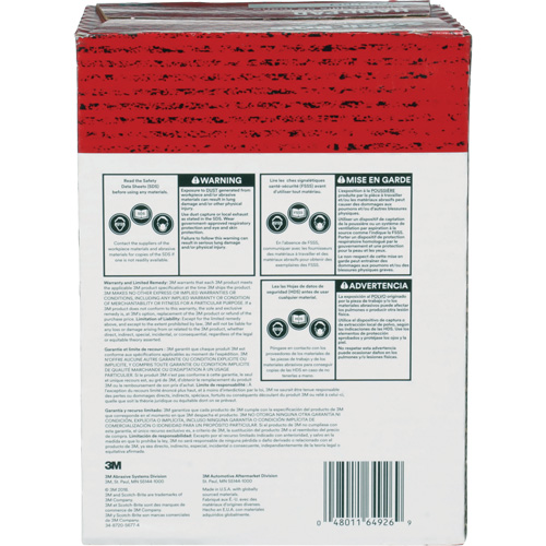 Tampons manuels Scotch-Brite 7447, Oxyde d'aluminium, 9" x 6", Grain Tr&egrave;s fin Nuna Depot Inc.