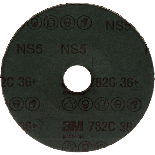 782C Fibre Disc, Ceramic Grain, 36+, 5" Dia x 7/8" Arbor Nuna Depot Inc.