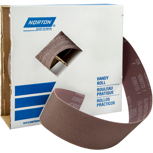 Metalite&reg; Sanding Roll, Aluminum Oxide, 2" W x 150' L, 220 Grit Nuna Depot Inc.