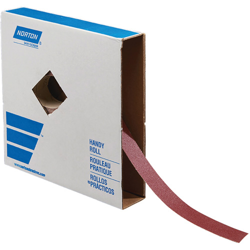 Rouleau de toile abrasive pour m&eacute;tal, Oxyde d'aluminium, 1-1/2" la x 150' lo, Grain 120 Nuna Depot Inc.