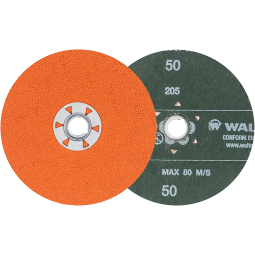 Disque de sablage Coolcut XX, 5" dia., Grain 50, C&eacute;ramique Nuna Depot Inc.