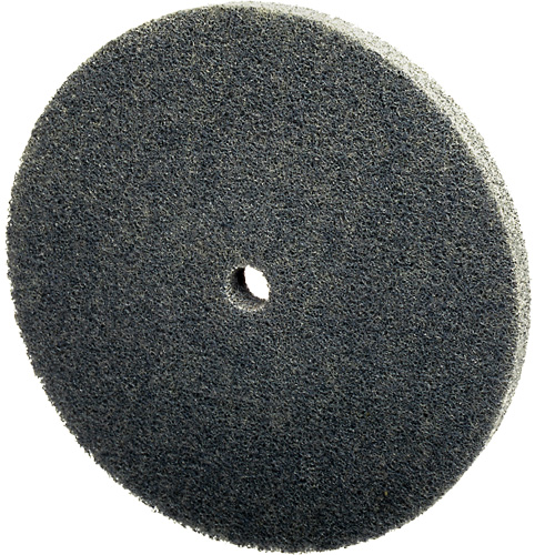 Meule unitaris&eacute;e EXL Scotch-Brite, 3" x 1/4", Arbre de 1/4", Grain de Fin, Carbure de silicium Nuna Depot Inc.