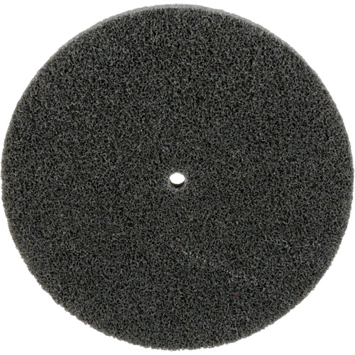 Meule unitaris&eacute;e EXL Scotch-Brite, 5" x 1/2", Arbre de 1/4", Grain de Fin, Carbure de silicium Nuna Depot Inc.