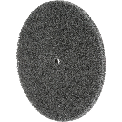 Meule unitaris&eacute;e EXL Scotch-Brite, 5" x 1/4", Arbre de 1/4", Grain de Fin, Carbure de silicium Nuna Depot Inc.