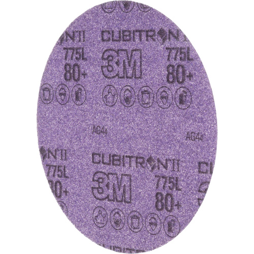 Cubitron II Stikit Film Disc Roll, 6" Dia., 80+ Grit, Ceramic Nuna Depot Inc.