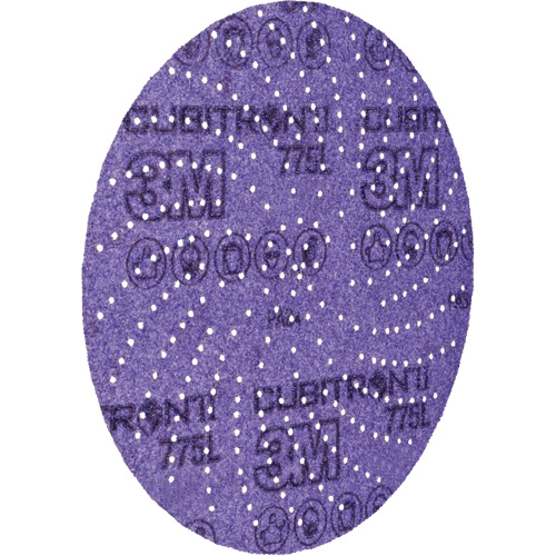 Disque abrasif 775L Cubitron II Hookit, dia 5", Grain 80+, C&eacute;ramique, Poids F Nuna Depot Inc.