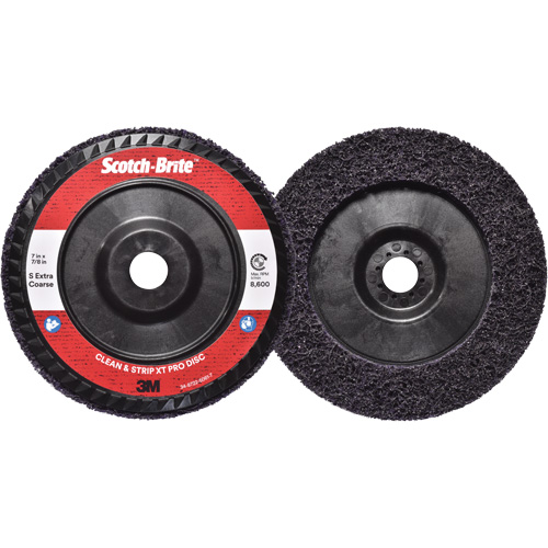Scotch-Brite Clean & Strip XT Pro Disc, 7" Dia., Extra Coarse Grit, Silicon Carbide Nuna Depot Inc.