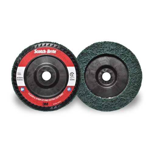 Scotch-Brite Clean & Strip XT Pro Extra Cut Disc, 7" Dia., Extra Coarse Grit, Aluminum Oxide Nuna Depot Inc.
