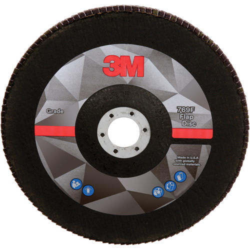 769F Quick Change Flap Disc, 7" x 7/8", Type 27, 60+ Grit, Aluminum Oxide/Ceramic Nuna Depot Inc.
