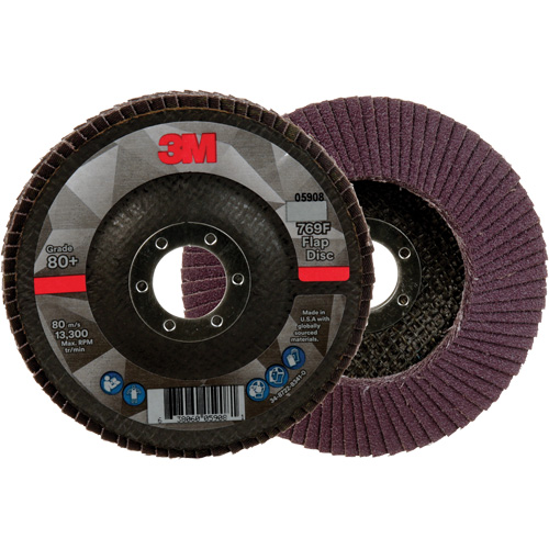 769F Quick Change Flap Disc, 4-1/2" x 7/8", Type 29, 80+ Grit, Ceramic Nuna Depot Inc.