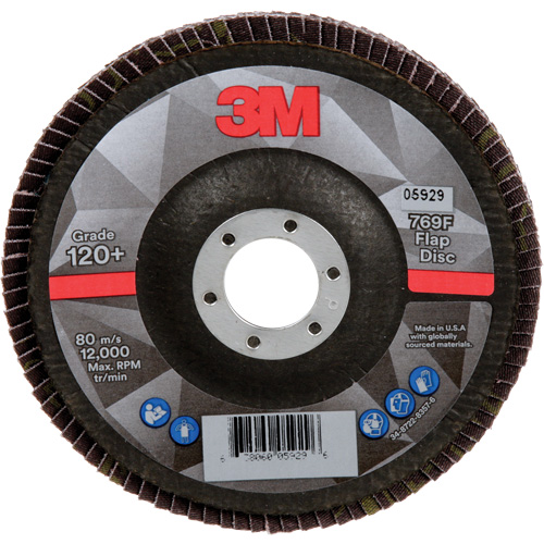 769F Quick Change Flap Disc, 5" x 7/8", Type 29, 120+ Grit, Ceramic Nuna Depot Inc.
