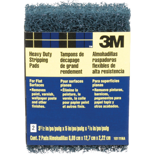 Heavy-Duty Stripping Pads, Aluminum Oxide, 3-1/2" x 5", Coarse Grit Nuna Depot Inc.